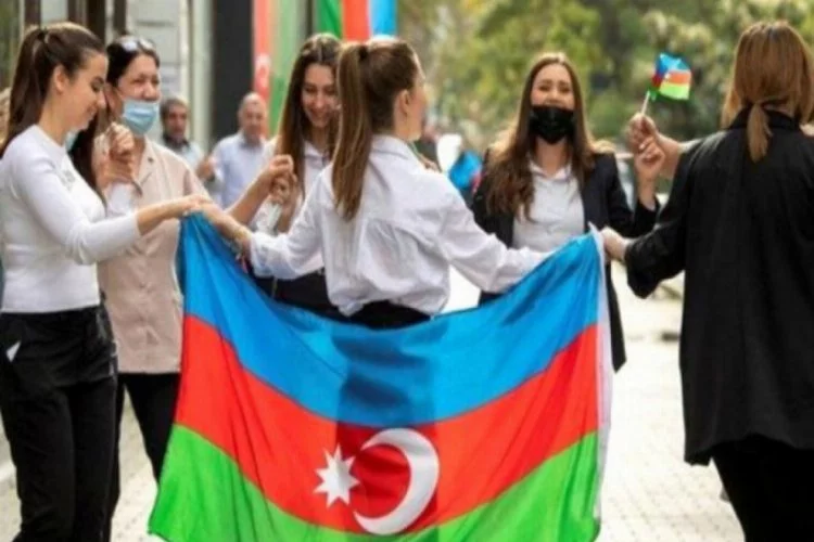 Azerbaycan'da Rus Barış Gücüne protesto!