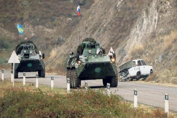 Dağlık Karabağ'a Rus askerlerinin sevkiyatı tamamlandı