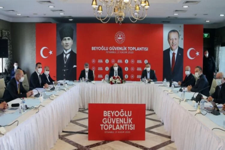 Bakan Soylu, Beyoğlu Güvenlik Toplantısı'na katıldı