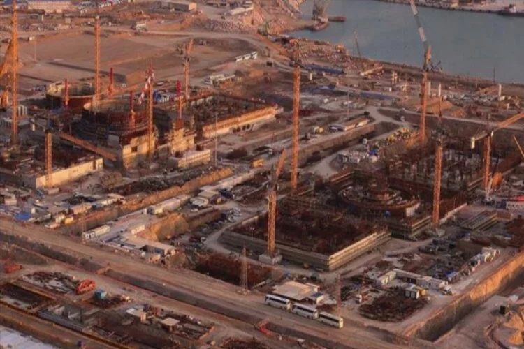Türkiye'nin ilk nükleer güç santralinin yapımı hedeflenen programda ilerliyor