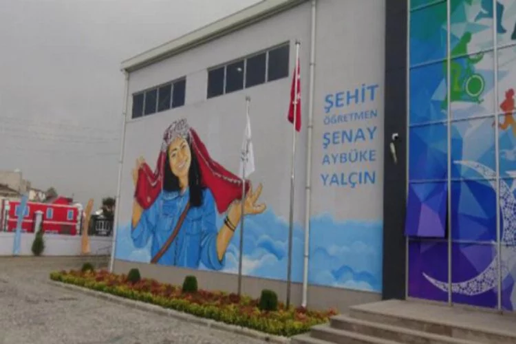 Şehit Aybüke öğretmenin ismi, kadın ve çocuk spor merkezine verildi