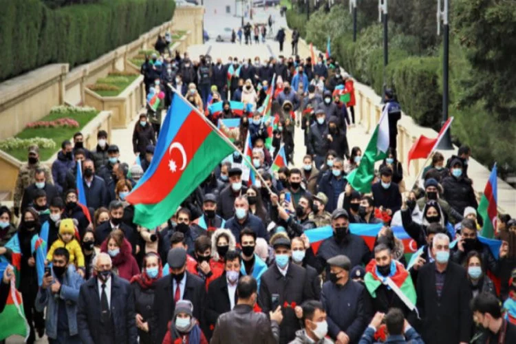 Azerbaycan'da Kelbecer kutlamaları!