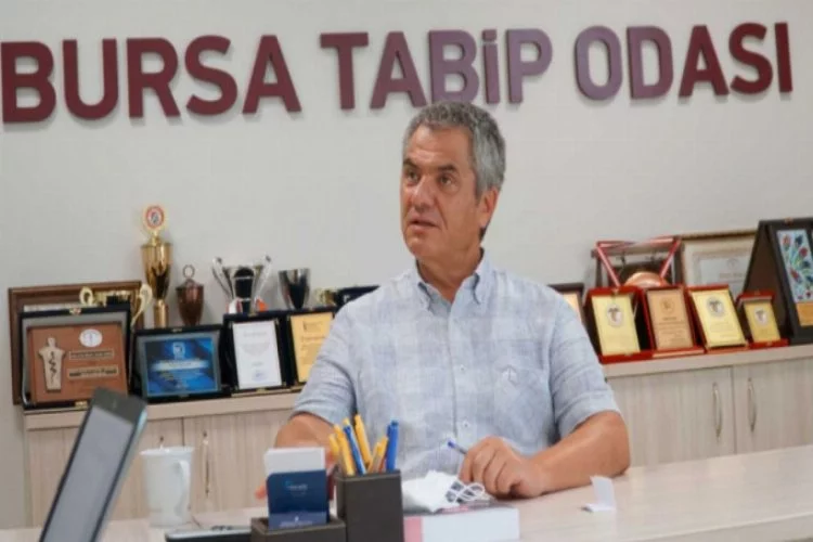 Bursa Tabip Odası Başkanı Türkkan: Her 8 dakikada 1 vatandaşımız COVID-19 nedeniyle ölüyor