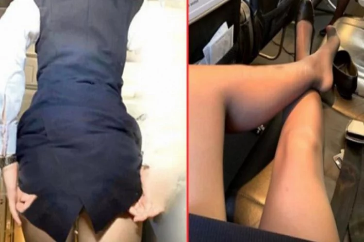 Uçuşta müstehcen fotoğraf paylaşan hostes, yolcularla cinsel ilişkiye girdi!