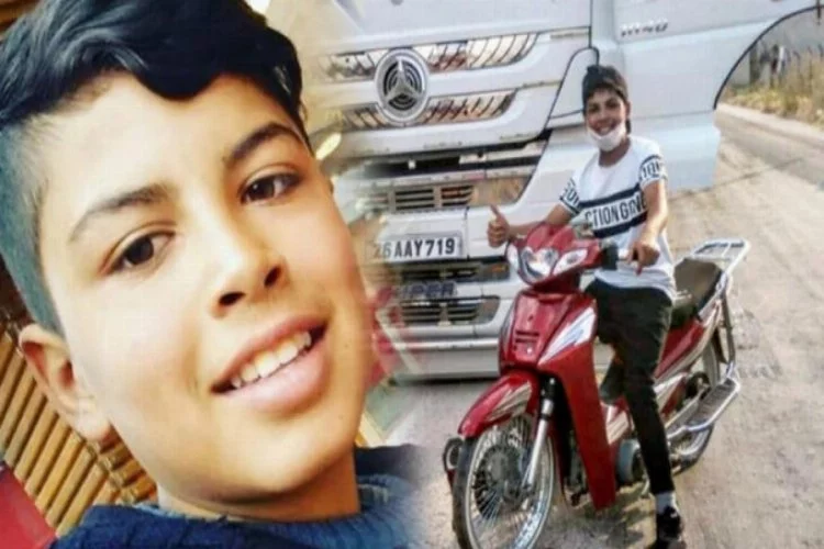 14 yaşındaki çocuk motosiklet kazasında öldü!
