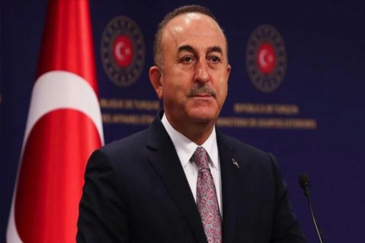 Çavuşoğlu, KKTC Cumhurbaşkanı ile telefonda görüştü