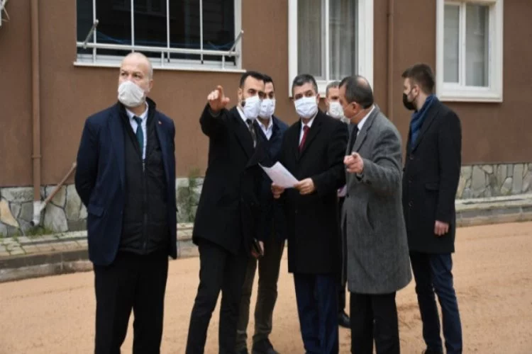 Bursa İnegöl'de Karlıova sokak ulaşıma açılıyor