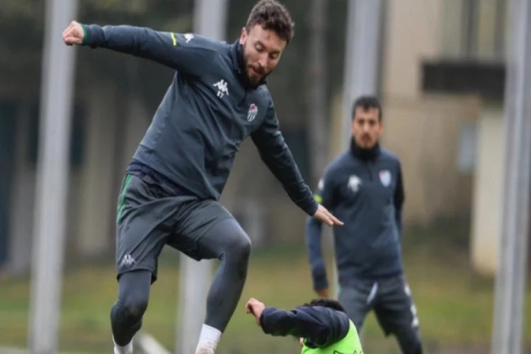 Bursaspor'da Ümraniyespor maçı hazırlıkları sürüyor