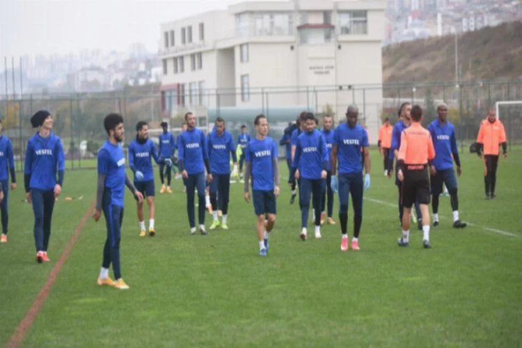 Trabzonspor, Sivasspor hazırlıklarını sürdürdü