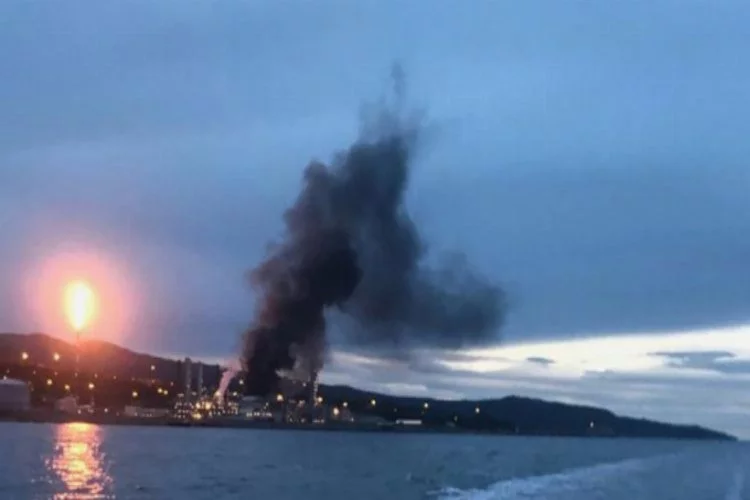 Norveç'te petrol tesisinde yangın