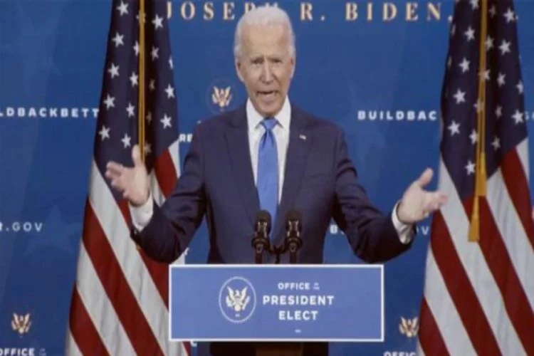 Seçilmiş ABD Başkanı Biden'dan bomba 'Türkiye' açıklaması