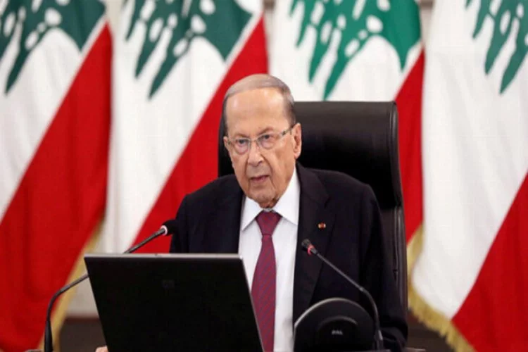 Lübnan Cumhurbaşkanı'ndan yardım çağrısı