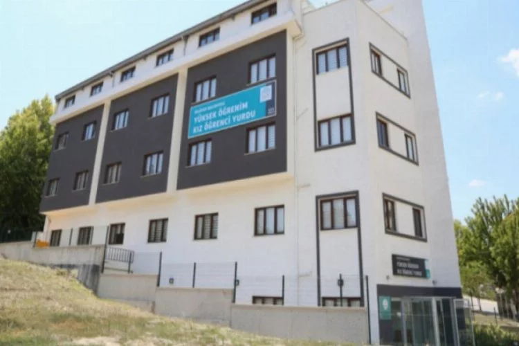 Bursa Nilüfer'de kız öğrenci yurdu sağlık çalışanlarına tahsis edildi