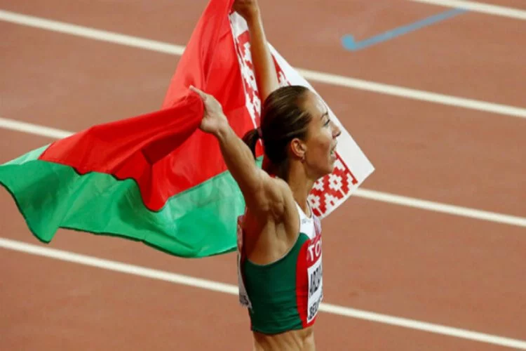 Dünya şampiyonu Belaruslu atlet Arzamasova'ya 4 yıl men cezası