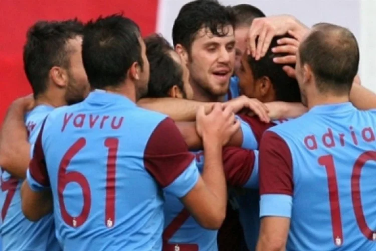 Trabzonspor tur için avantajı kaptı