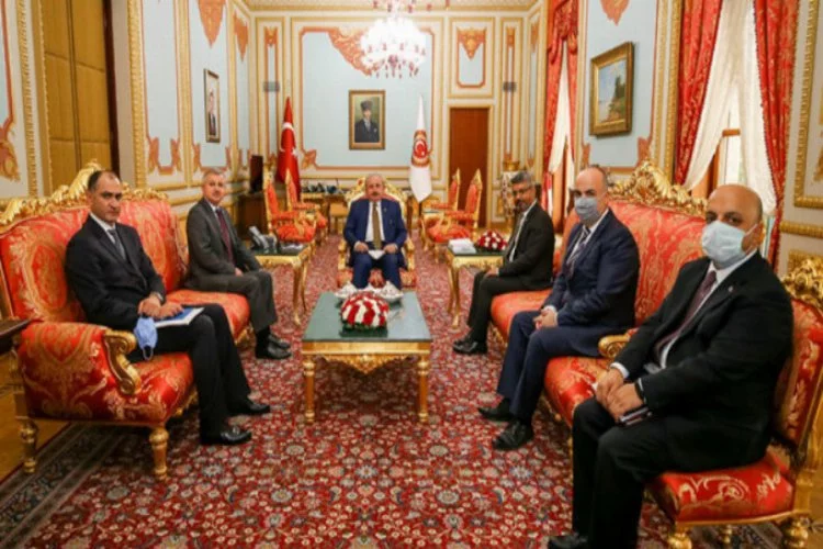 Başkan Şentop, Moldova Büyükelçisi Croitor'u kabul etti