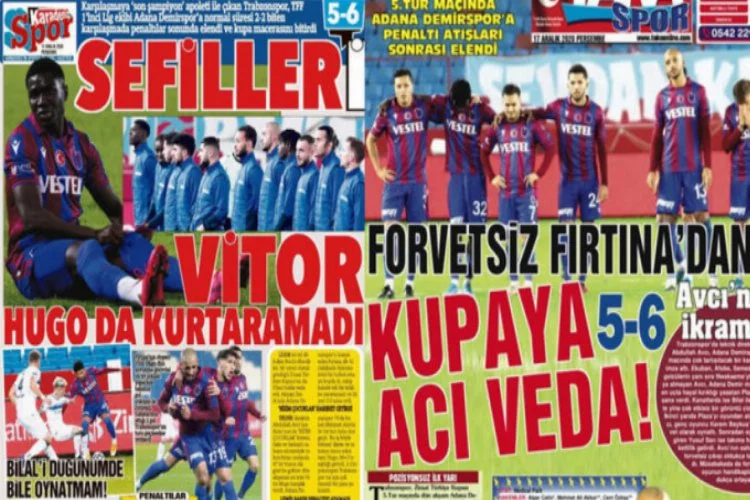 Trabzonspor'da yönetime tepki