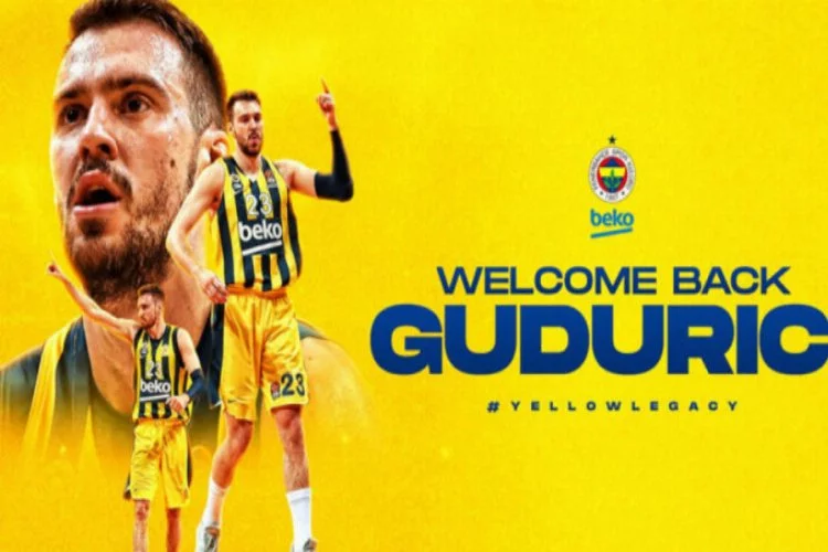 Fenerbahçe Beko, Marko Guduric'i resmen açıkladı