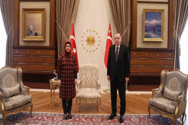 Cumhurbaşkanı Erdoğan, Keban Belediye Başkanı Atlı ile görüştü