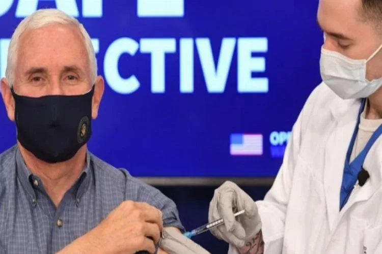 ABD Başkan Yardımcısı Pence, koronavirüs aşısı oldu