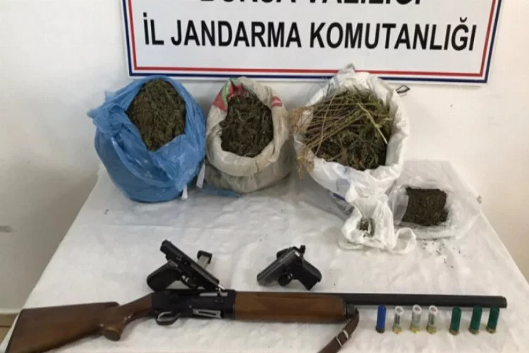 Bursa'da 5 kilo uyuşturucu 'Takip'e takıldı