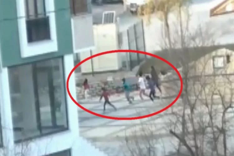 Bursa'da çocuklar kaçtı polisler kovaladı!