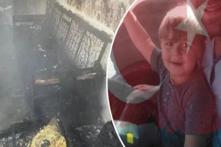 Kahreden haber! 2 yaşındaki Mehmet Yağız yangında öldü