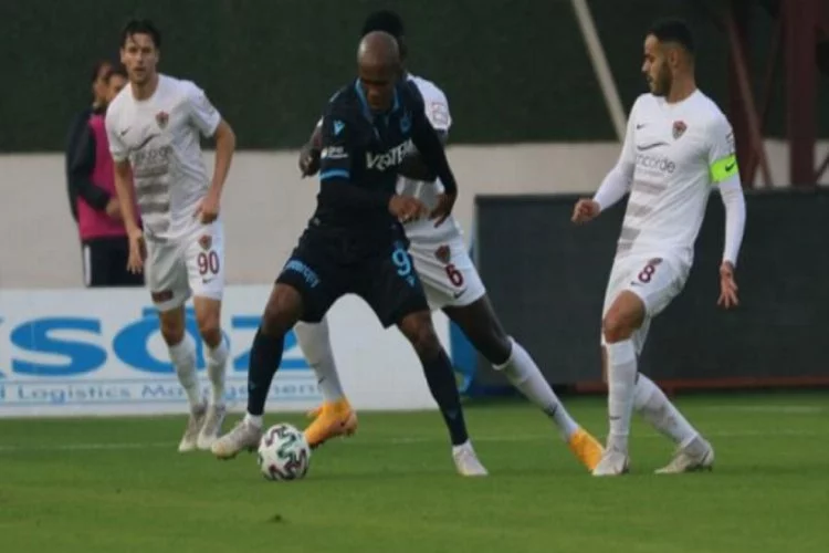 Trabzonspor, deplasmanda Hatayspor'u 1-0 mağlup etti