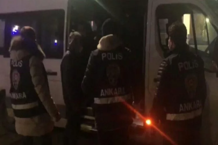 Ankara'da 40 düzensiz göçmen yakalandı