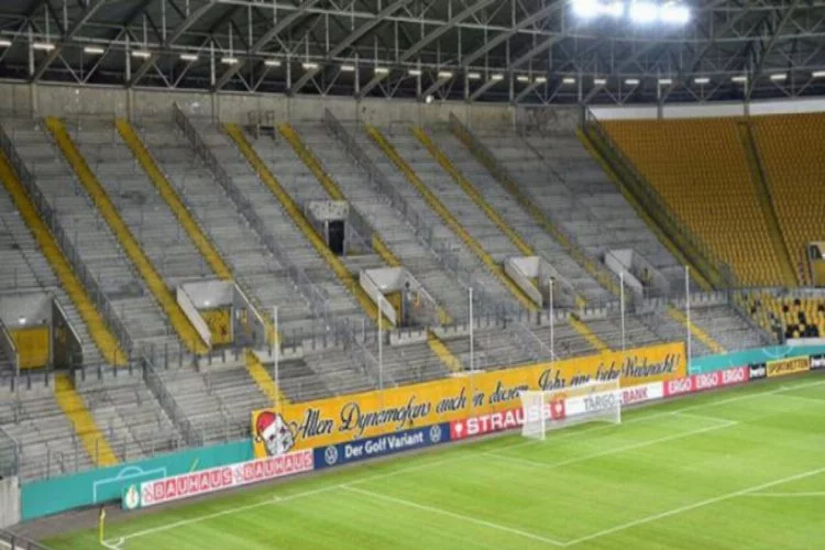 Alman ekibi Dynamo Dresden, seyircisiz maçta 72 bin bilet sattı