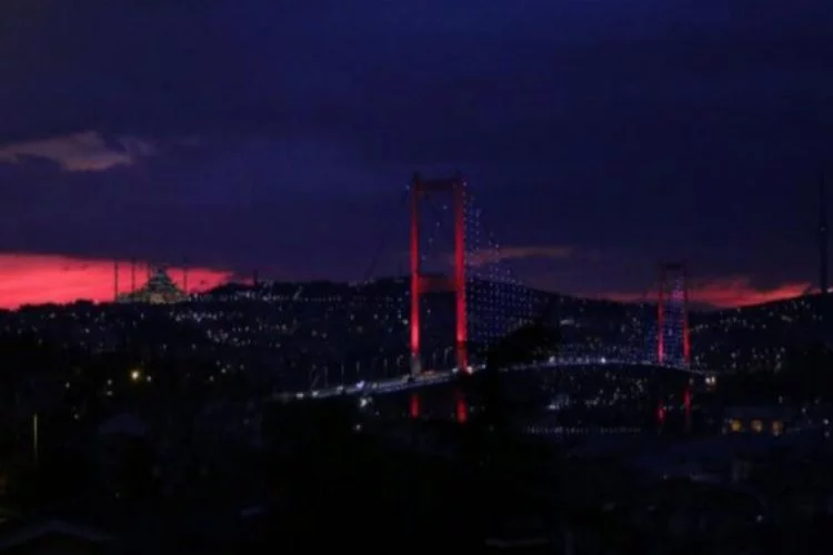 İstanbul'da bu sabah ilginç görüntü