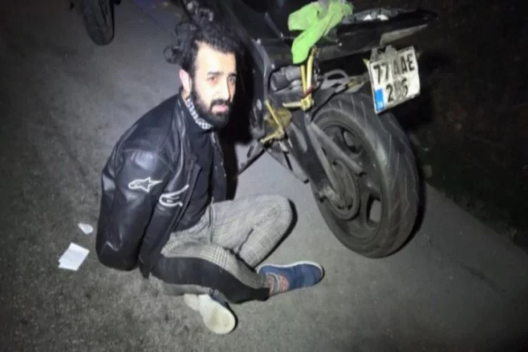 Bursa'da polisten kaçan motosikletliye ceza yağdı