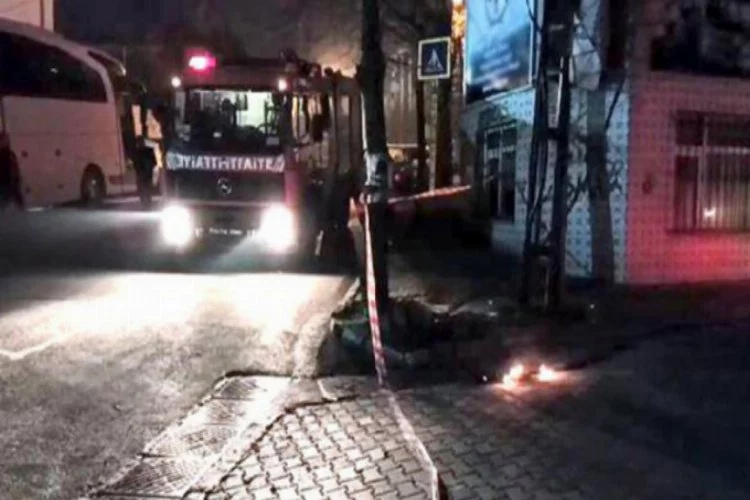 İstanbul'da elektrik kablolarında korkutan patlamalar
