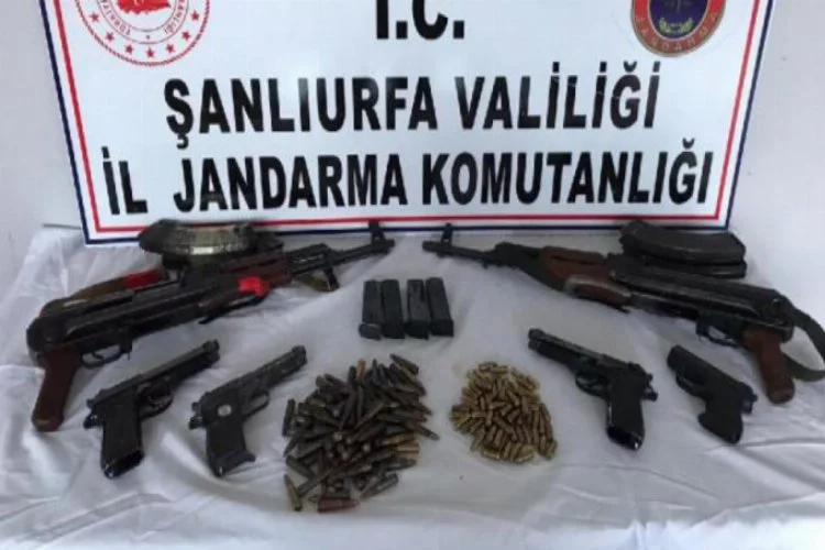 Jandarma'dan kaçak silah ve uyuşturucu operasyonu!