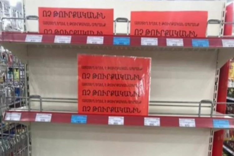 Ermenistan'dan Türk ürünlerine 6 ay yasak