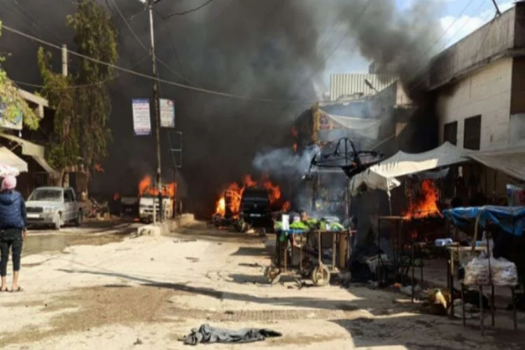 Afrin'de bombalı saldırı: Bir ölü 10 yaralı