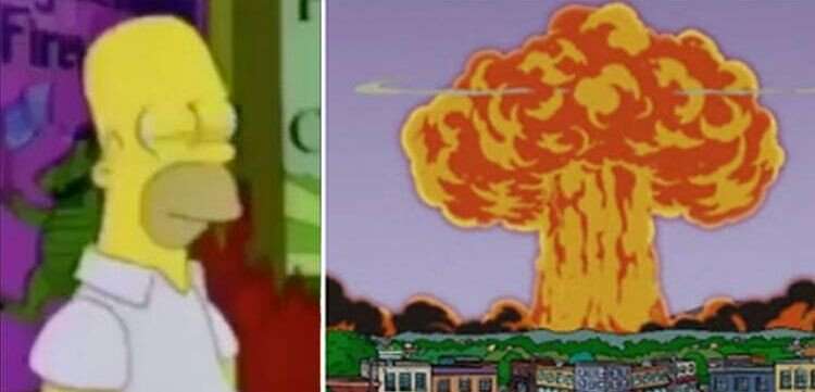 Simpsons, Beyrut patlamasını da mı bildi?