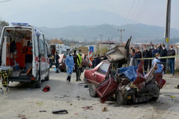 Muğla'da trafik kazası: 2 ölü, 3 yaralı