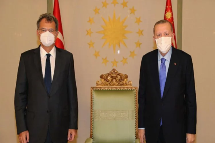 Erdoğan, TÜSİAD Yönetim Kurulu Başkanı'nı kabul etti