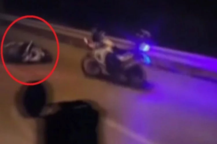 Bursa'da otomobilin çarptığı motosiklet sürücüsü hayatını kaybetti!