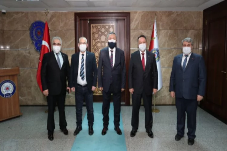 BBP Genel Başkan Yardımcısı Alfatlı'dan Bursa Emniyet Müdürü Aslan'a ziyaret