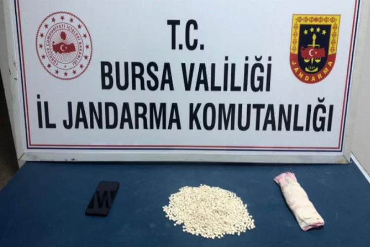 Bursa'da kırlentten yüzlerce uyuşturucu çıktı!
