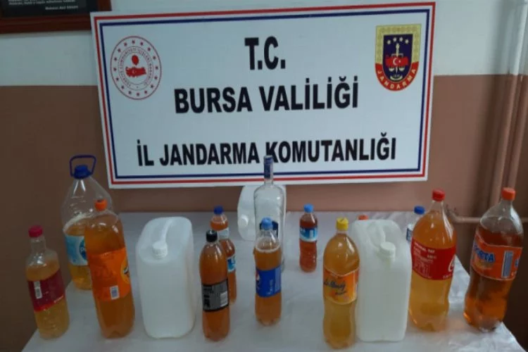 Bursa'da kaçak içki operasyonu!