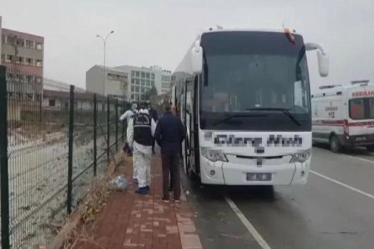 Kırşehir'de yolcu otobüsü şoförü kalp krizinden öldü