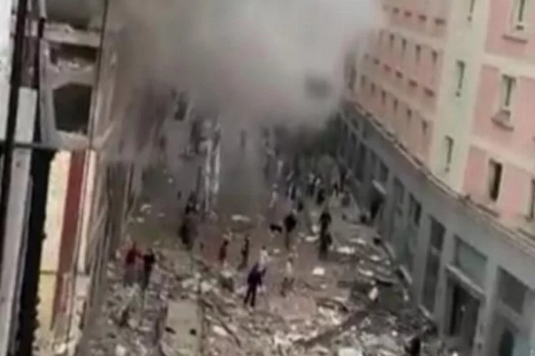 İspanya'nın başkenti Madrid'in merkezinde şiddetli bir patlama meydana geldi