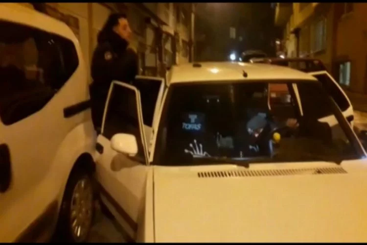 Bursa'da polis kovalamacası sonucu yakayı ele verdiler!