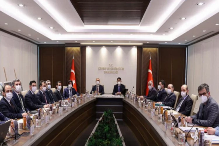 Kurum ve Gül Ankara'da yapılacak yeni adliye binasını görüştü