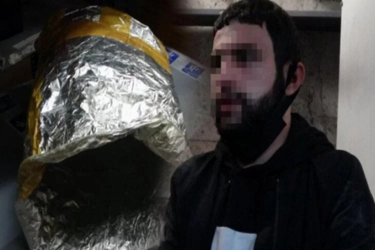 Taksim'de şaşırtan hırsızlık! Alüminyum folyo ile yakalanınca yalvardı
