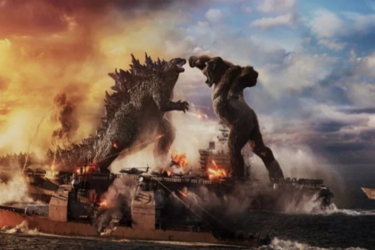 Godzilla vs. Kong filminden muhteşem fragman!