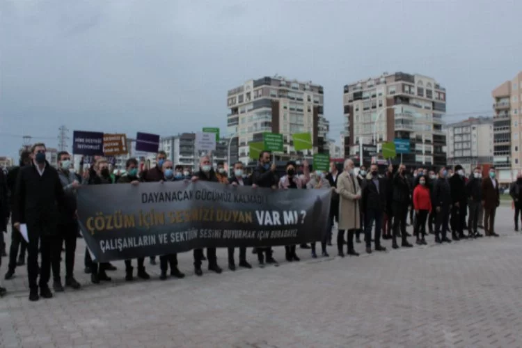 Bursa'da 'Sesimizi Duyan Yok Mu?' açıklaması!
